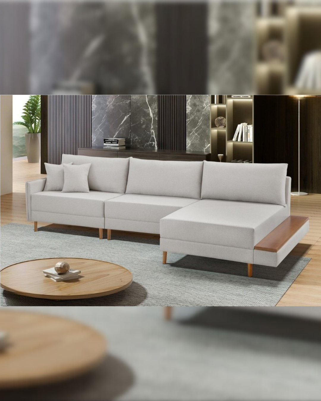 Sofá Suiça com Chaise