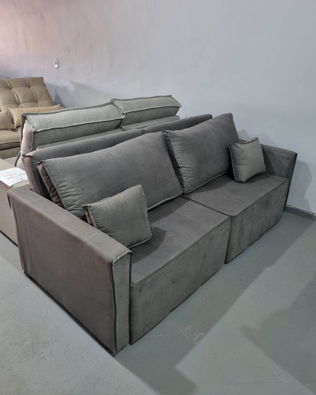 Sofá Cama Onix Zero Caixa